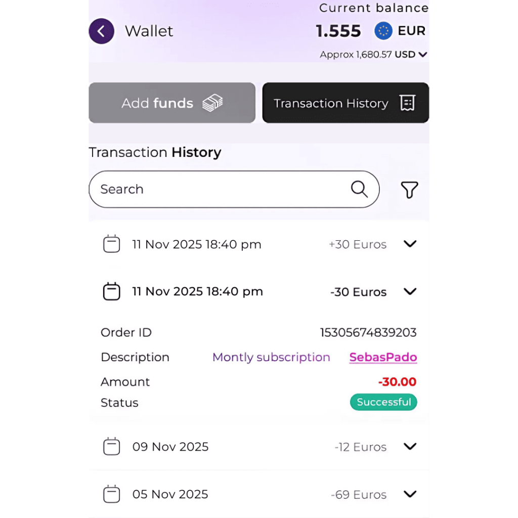 Wallet Manage Your Payment Details and Transactions