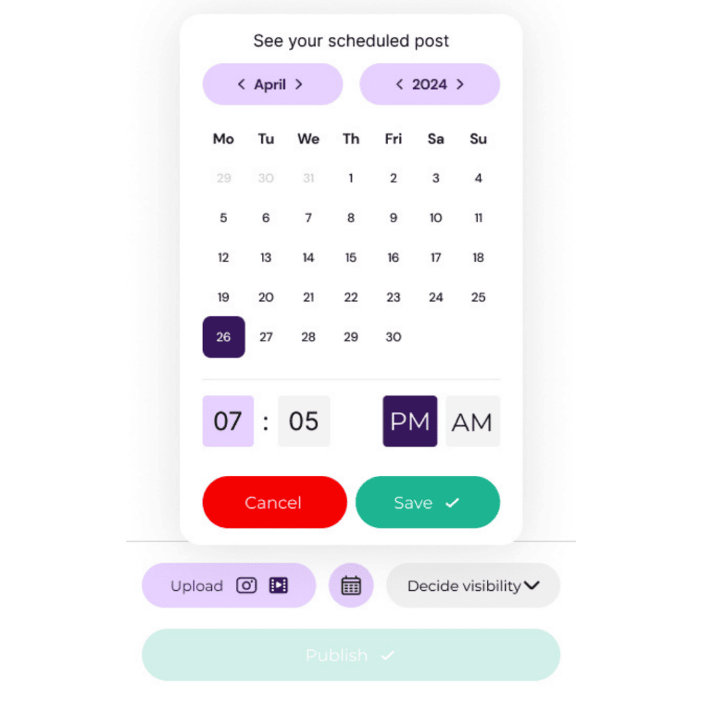 Post-Scheduling Save Time and Stay Consistent