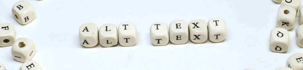 alt text social media