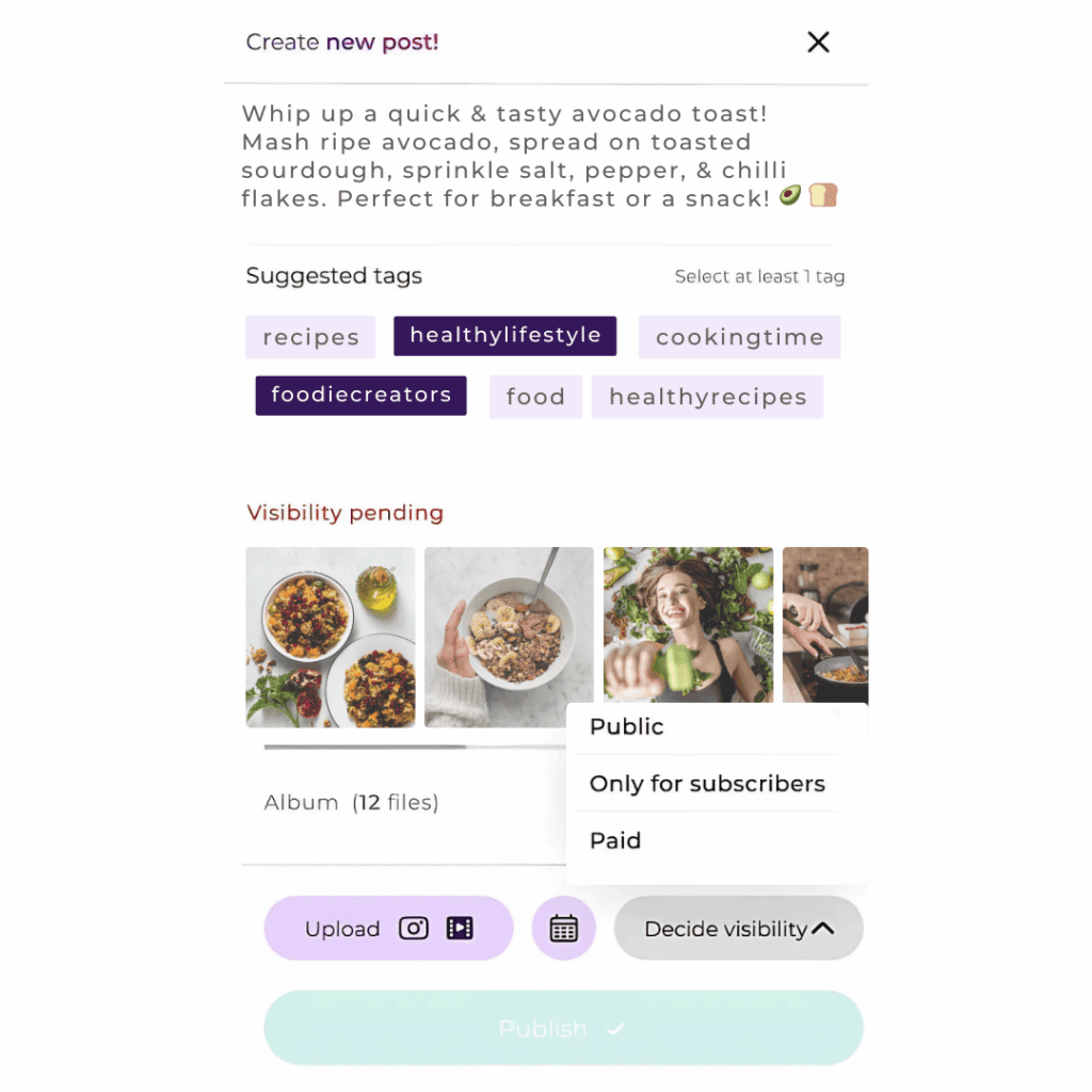 Cómo crear una publicación Tipos y consejos