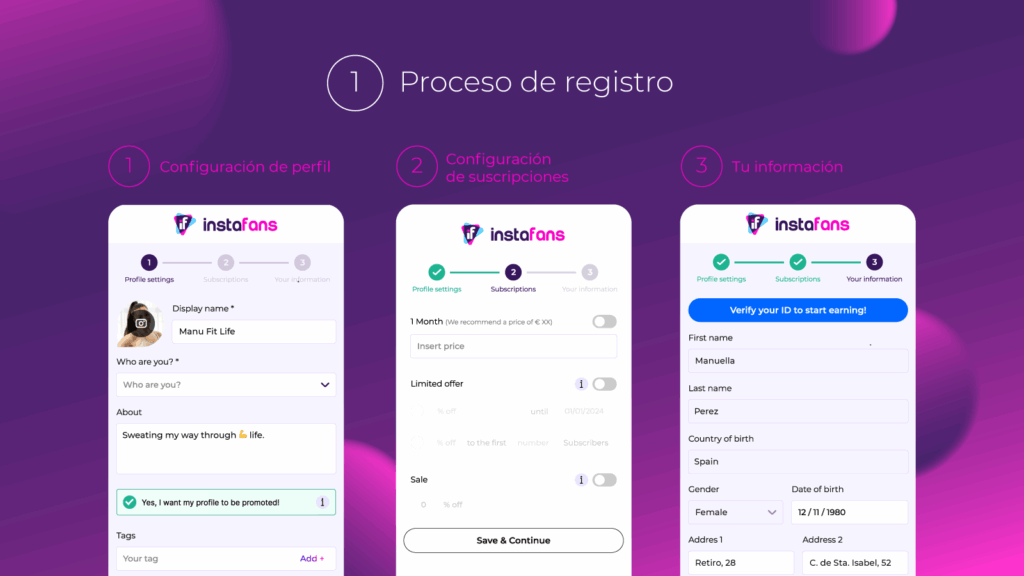 proceso de registro